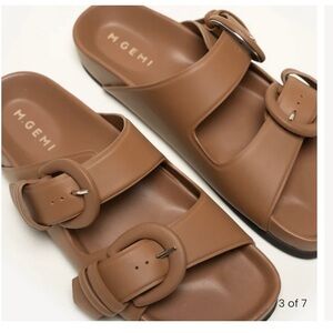 M.Gemi Matilde Due, Tan Leather, Size 9 (40), new